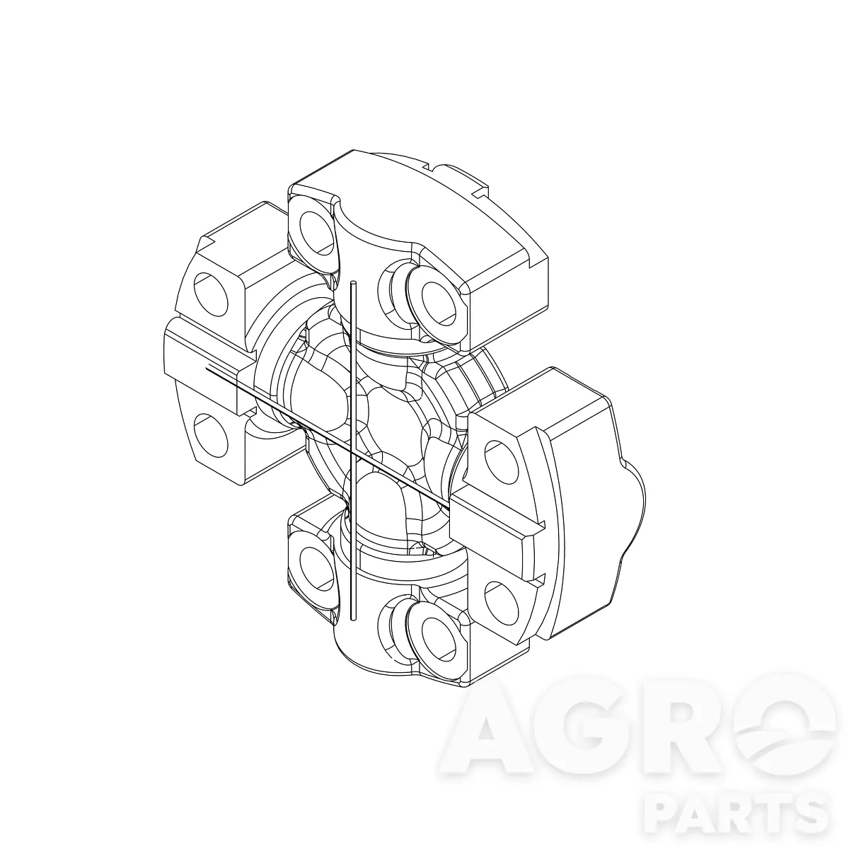 RE307561, Универсальный  шарнир, John Deere