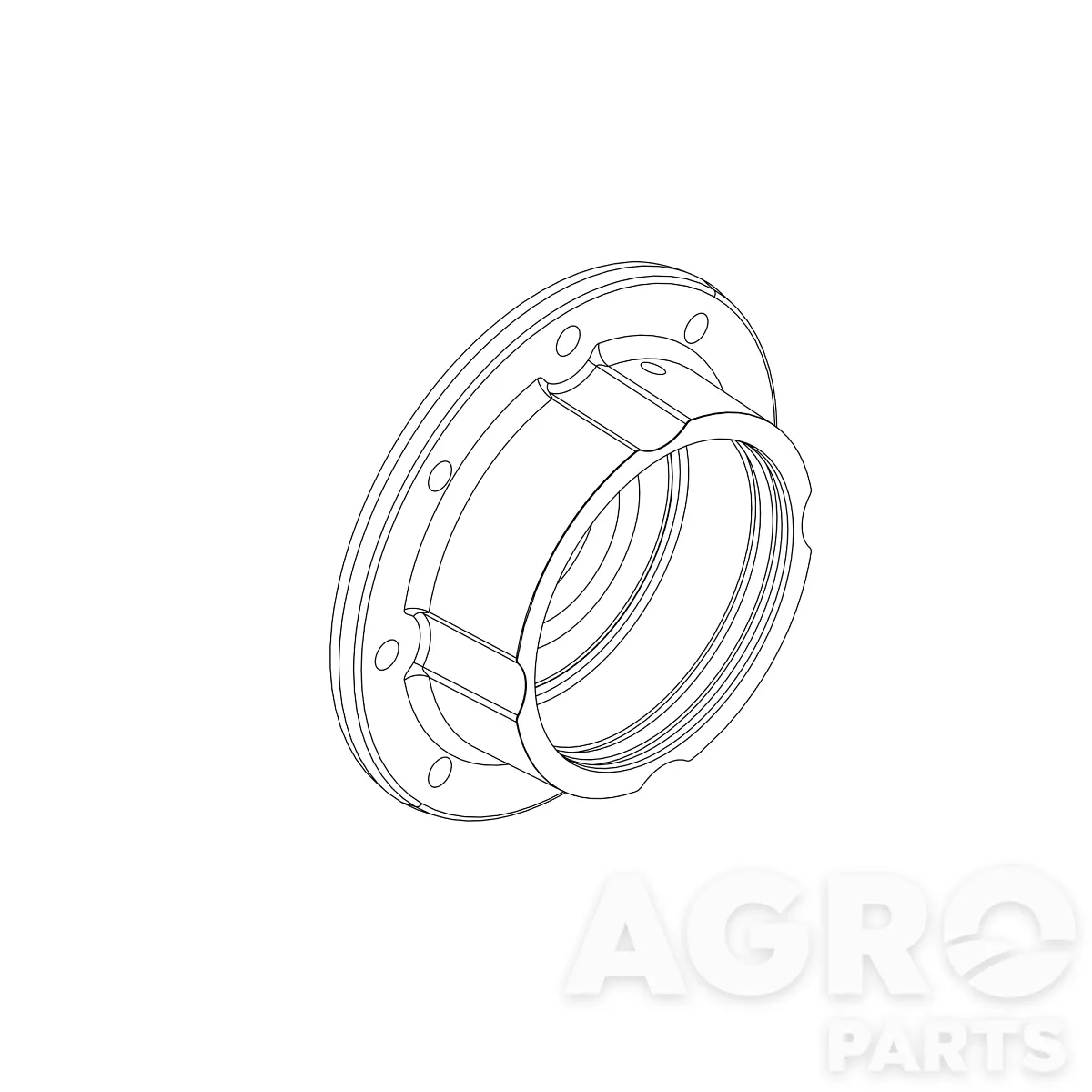 Z12821, КОРП.  ПОДШИПН.  БЕЗ  ПОДШ., John Deere