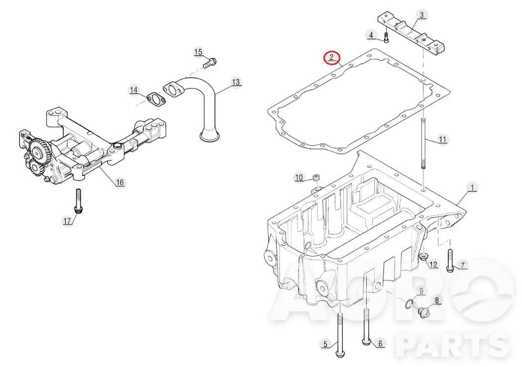 705403, Уплотнение, Manitou