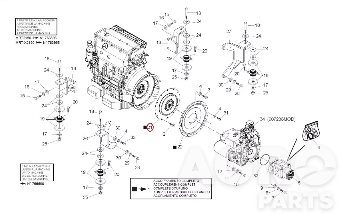 925541, Колесо, Manitou